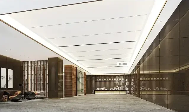 آرائشي ماربل والڪ پينل پي وي سي / پالتو فلم