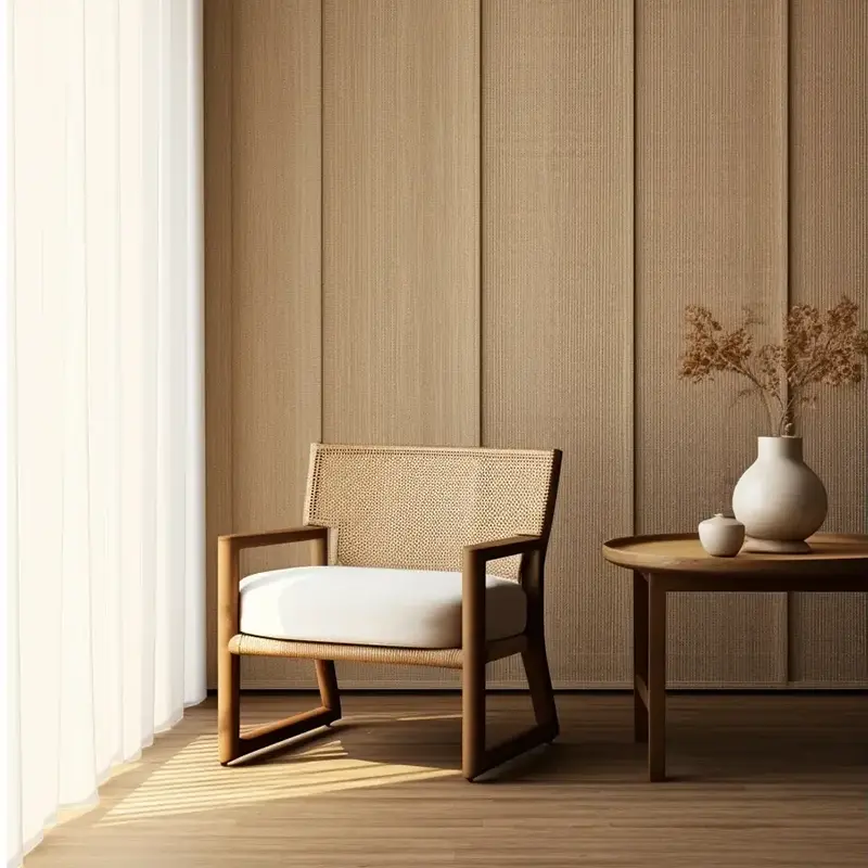 گهڻن رنگن ڪاٺ اناج پي وي سي آرائشي فلم